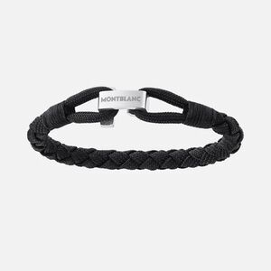 Montblanc Silver Black Bracelet